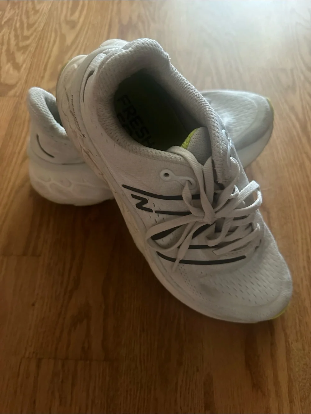 New Balance White Women Sneakers